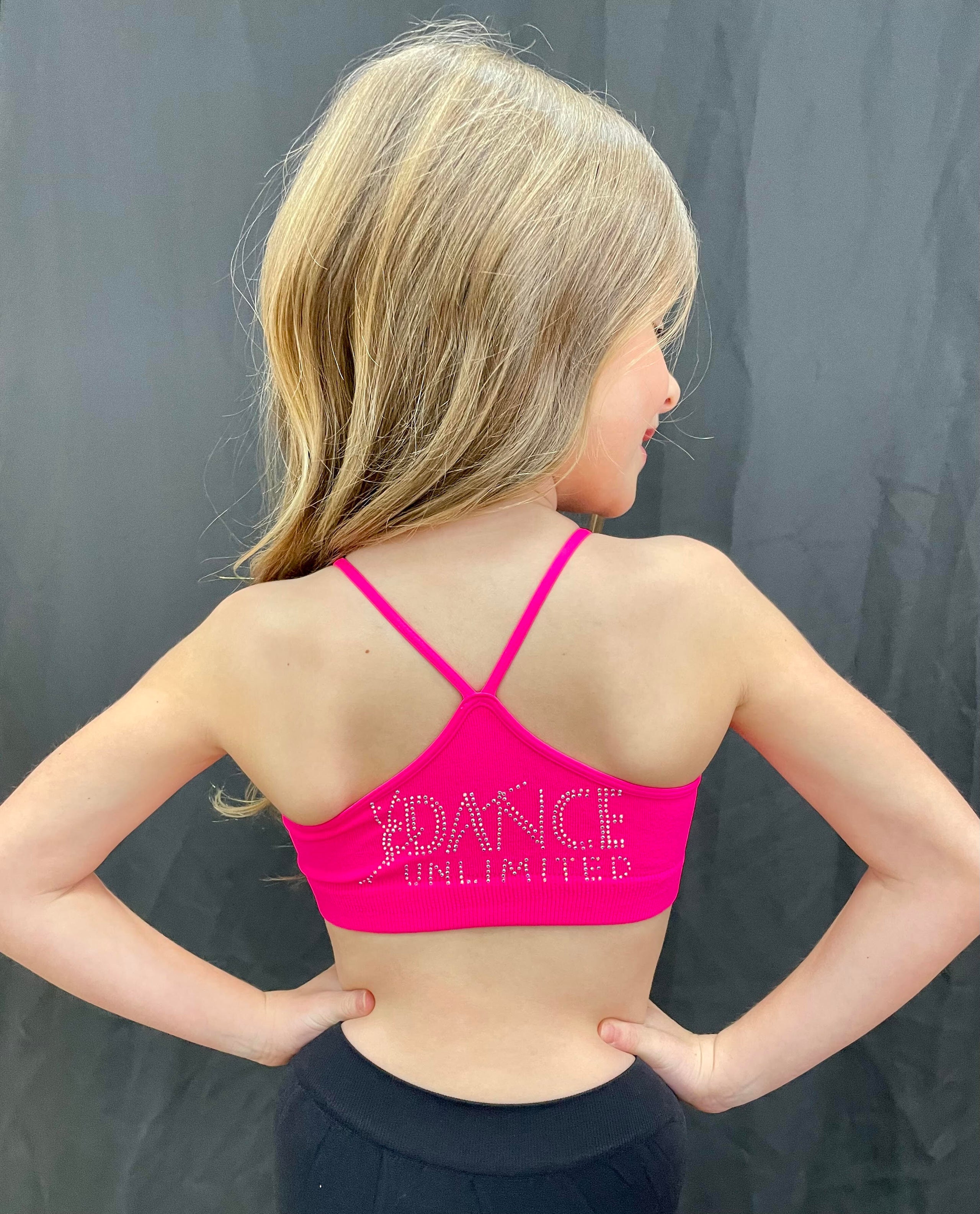 Bedazzled sports bra online